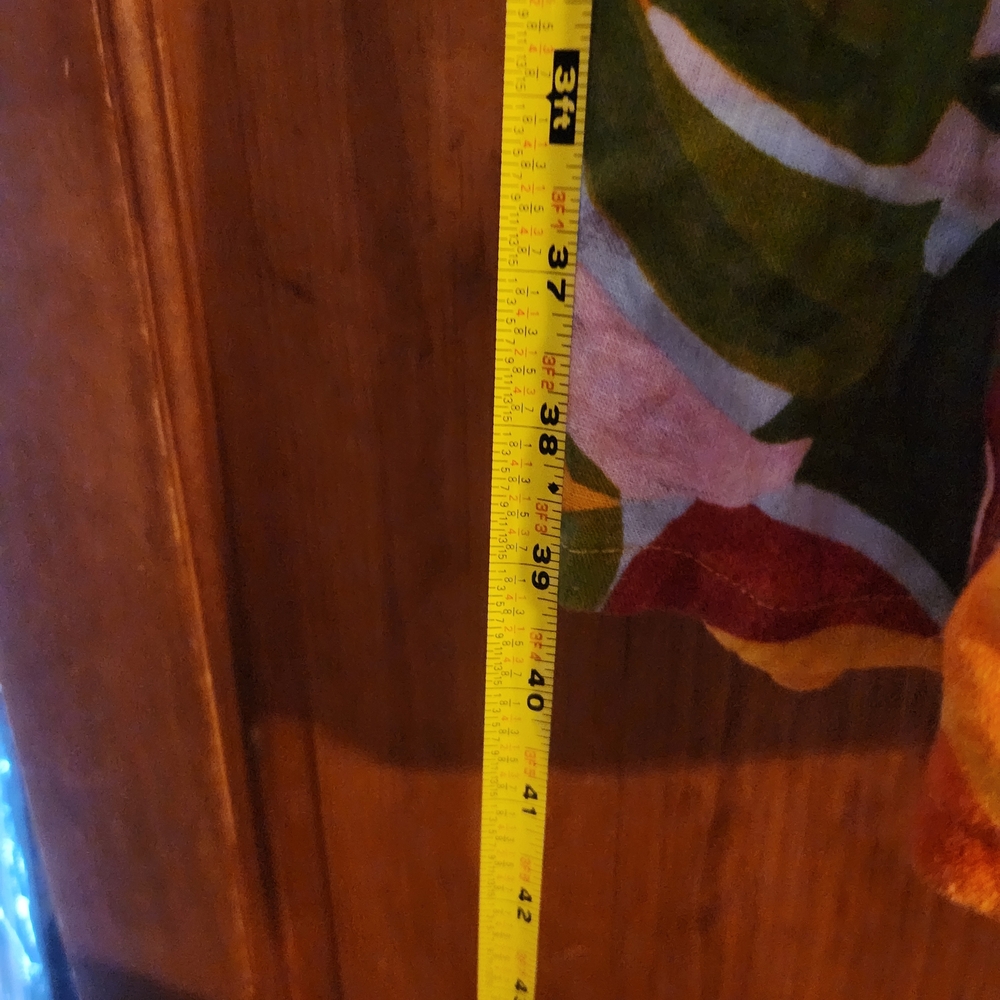 NWT California Tropical Leaf Print Midi Dress By C&C California Medium - Picture 5 of 9